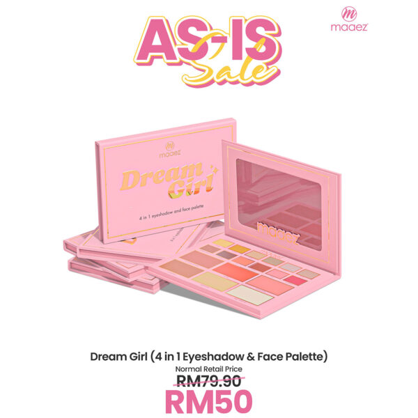 Maaez - Dream Girl - 4 In 1 Palette (AS-IS SALE)